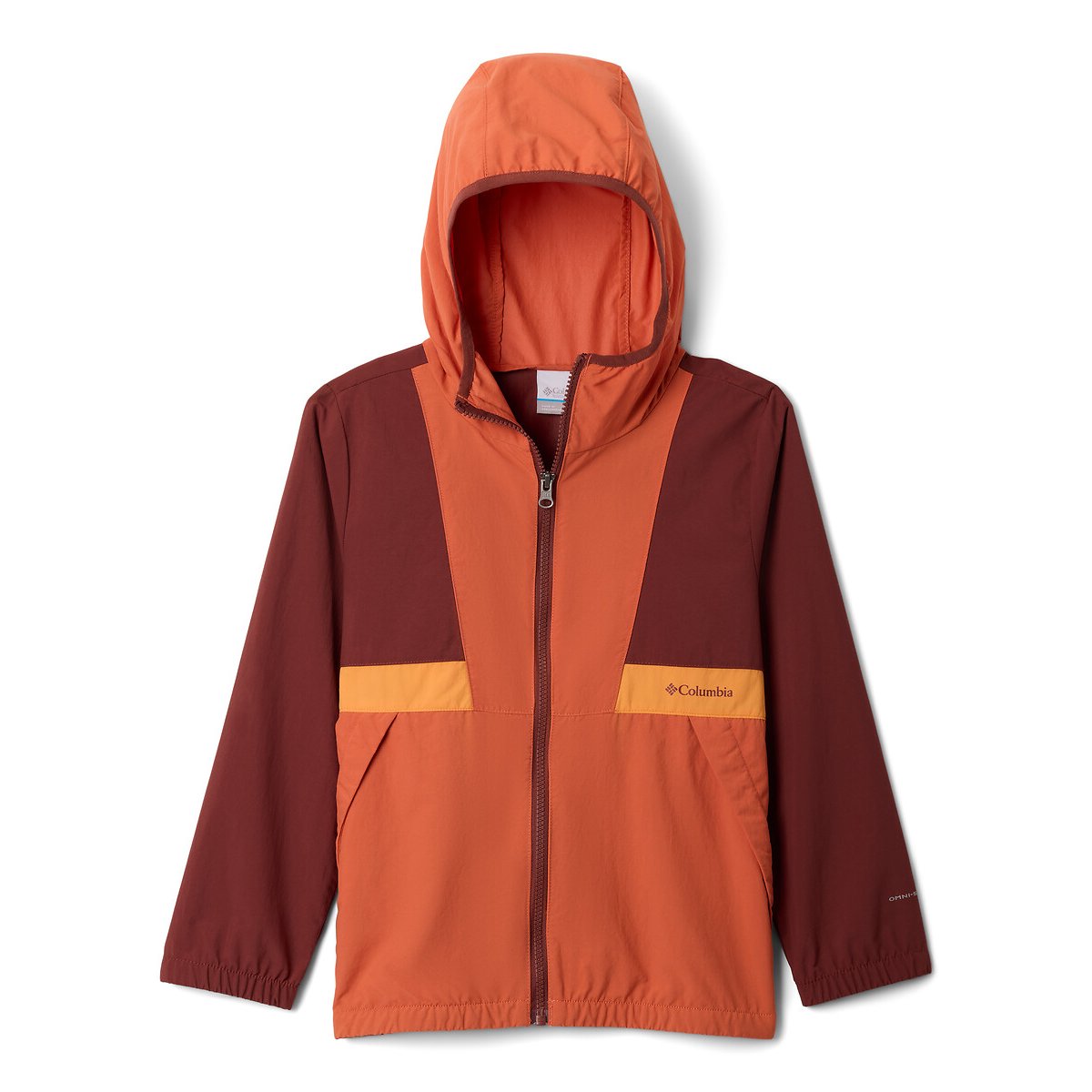 Columbia Hooded Windbreaker Orange 18Y (168Cm)