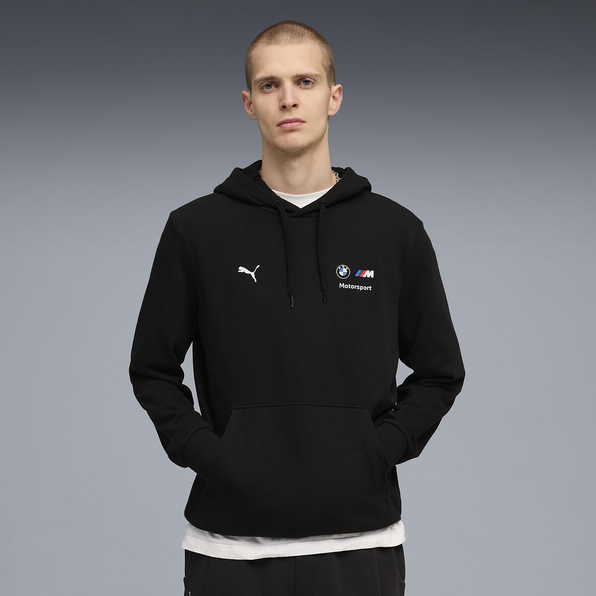 Puma Bmw Essential Hoodie Men's Black Small