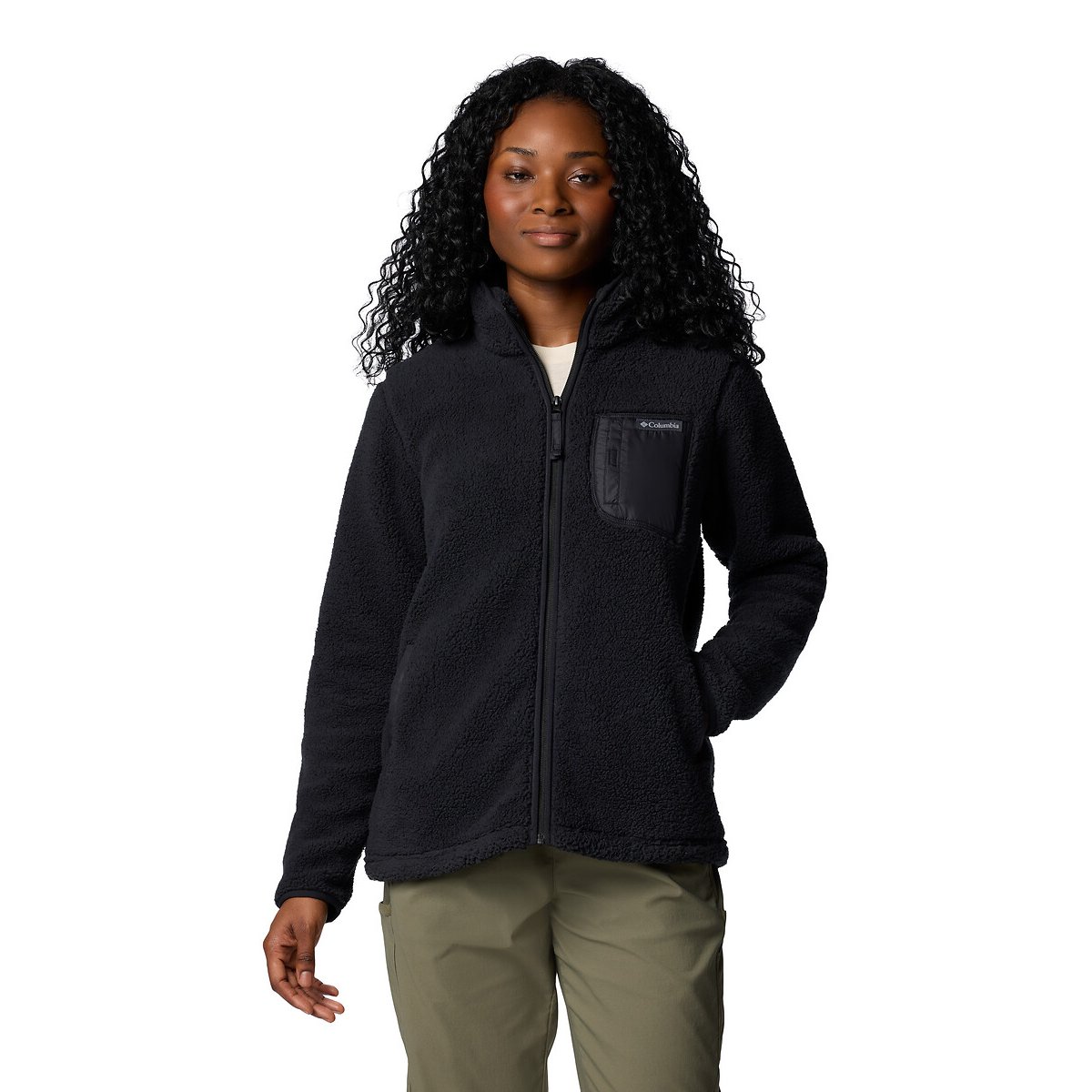 Columbia West Bend™ Fleece With High Neck Women's Black Small