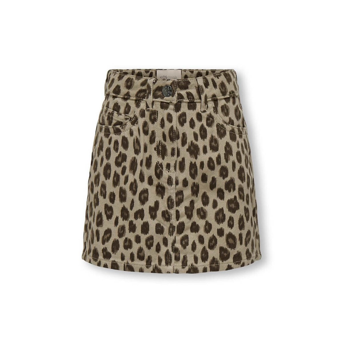 Kids Only Leopard Print Cotton Skirt 14Y (156Cm)