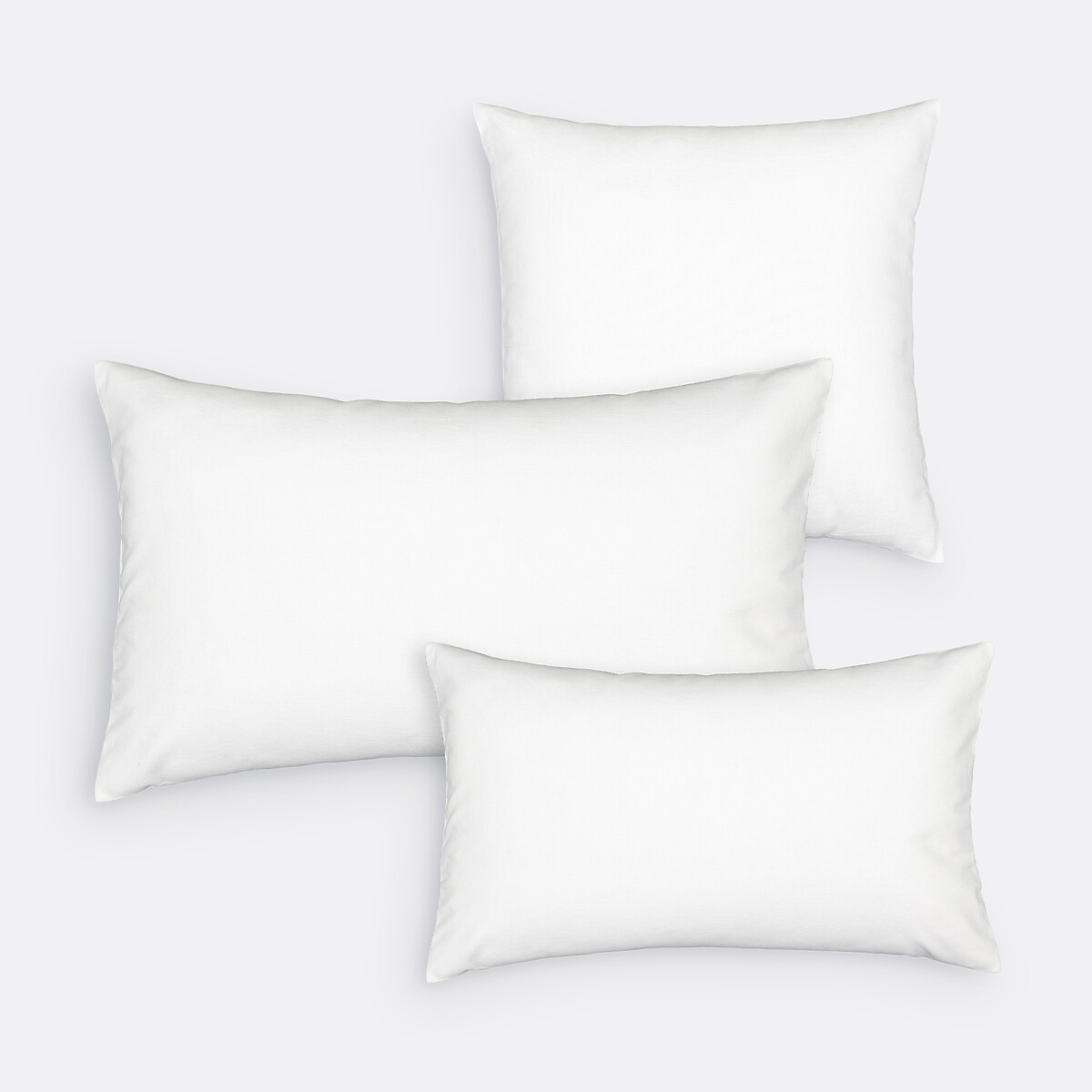 La Redoute Interieurs Set Of 2 Scénario Cushion Covers Unisex White Medium