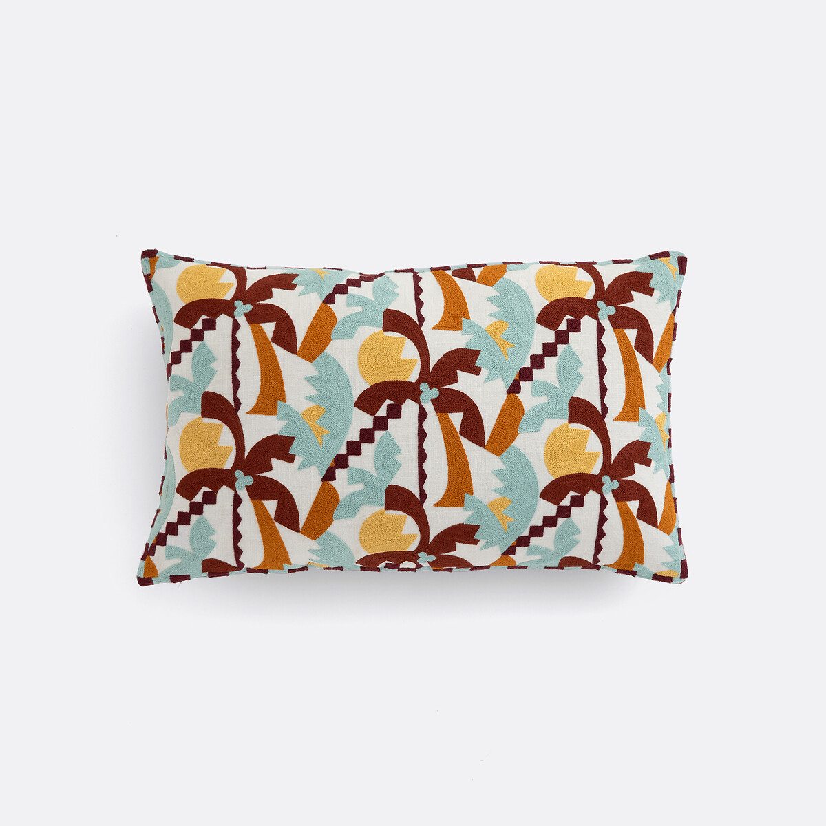 Housse de coussin rectangulaire 60x40 cm, en coton, SOLEY