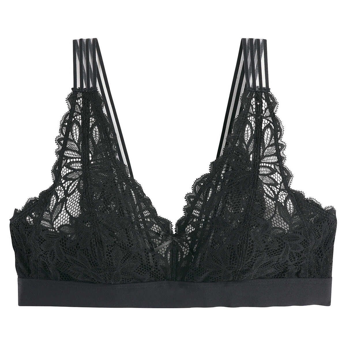 La Redoute Collections Margaux Lace Bralette Women's Black 32C