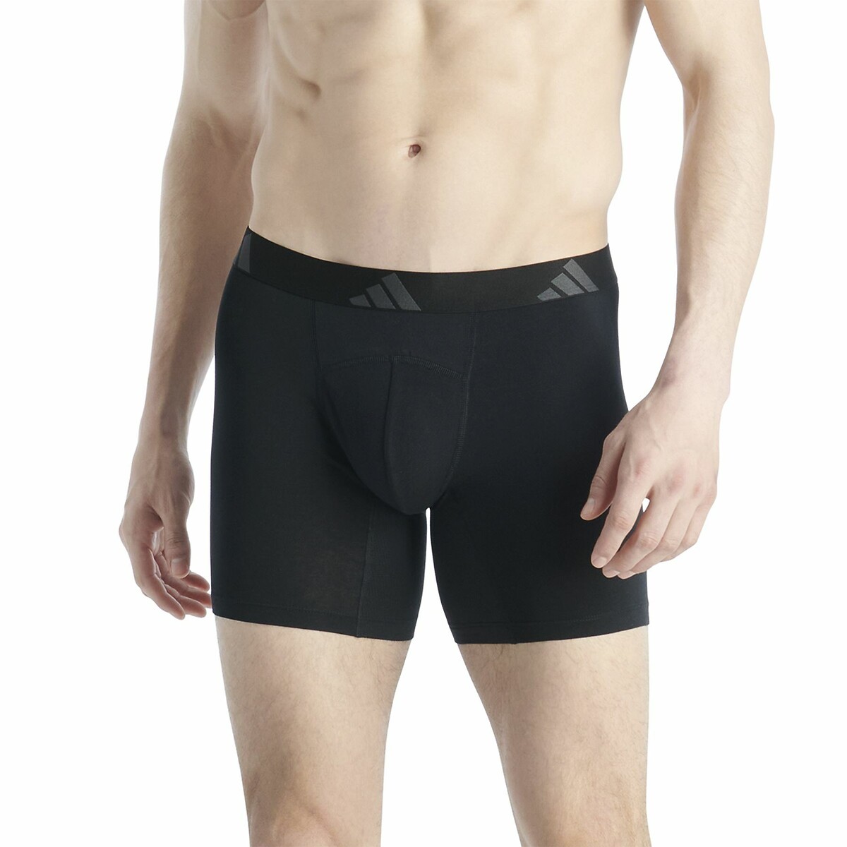 Adidas Sportswear Pack Of 2 Active Micro Flex Eco Hipsters Men's Black Large
