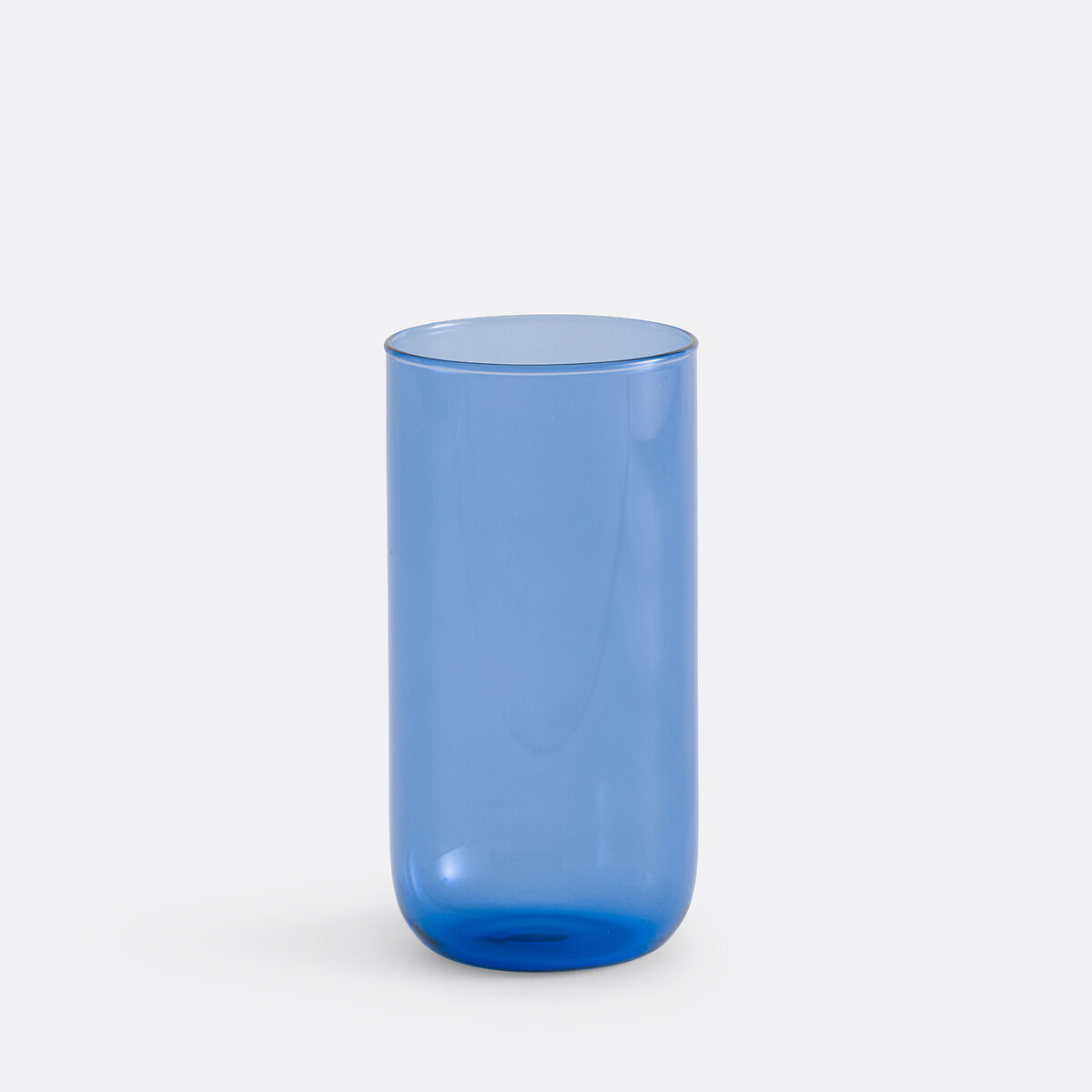 La Redoute Interieurs Set Of 6 Oryn Glass Glasses Unisex Electric Blue