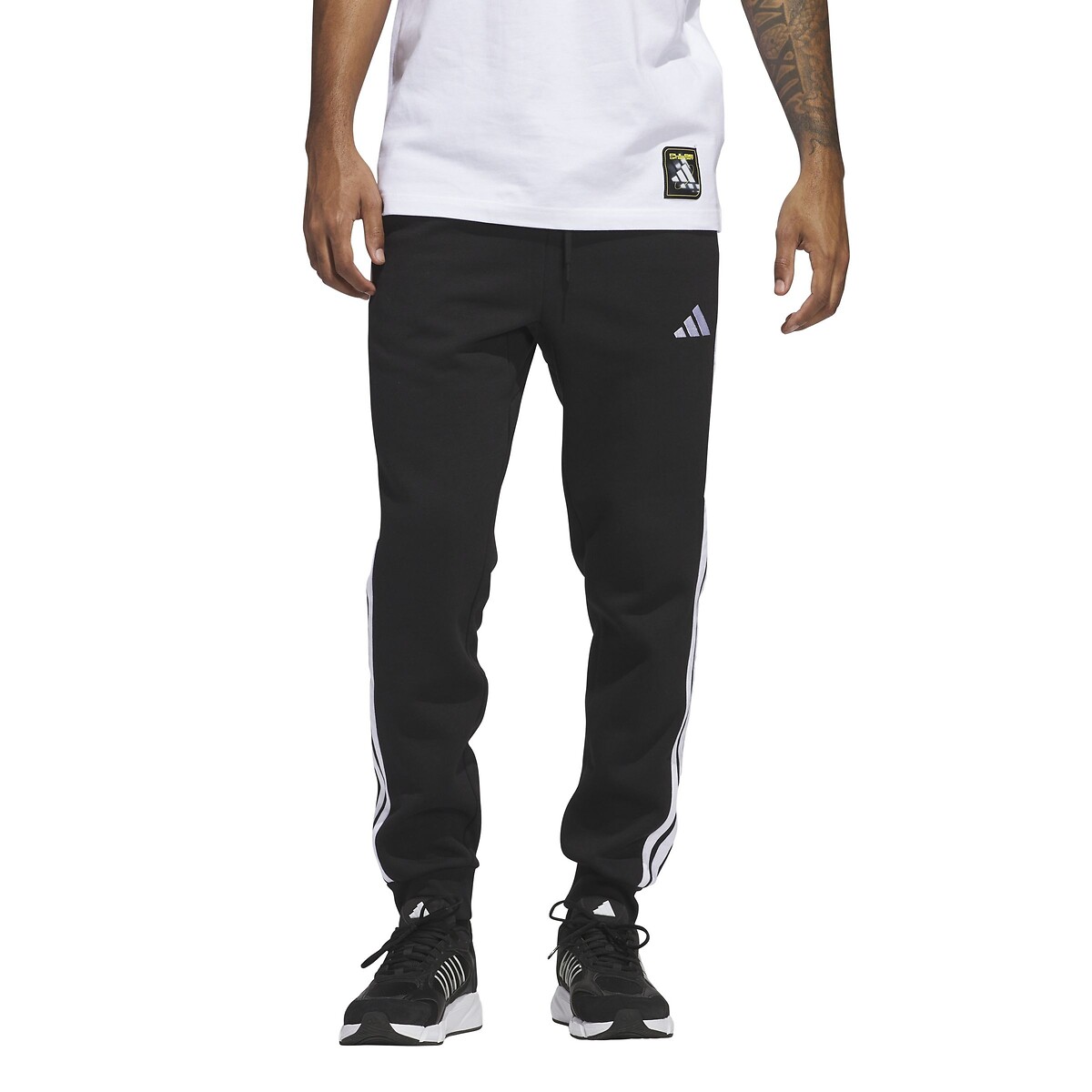 Adidas Sportswear Essential 3-Stripes Joggers Men's Black Large