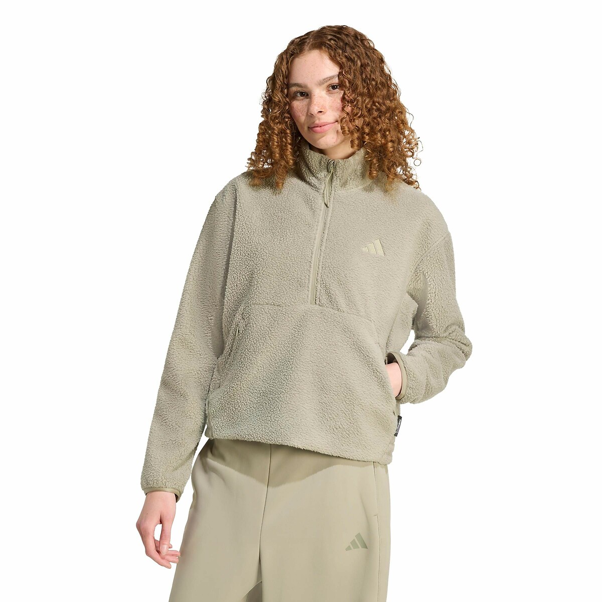 Adidas Fleece Met Halve Rits Urban Outdoor
