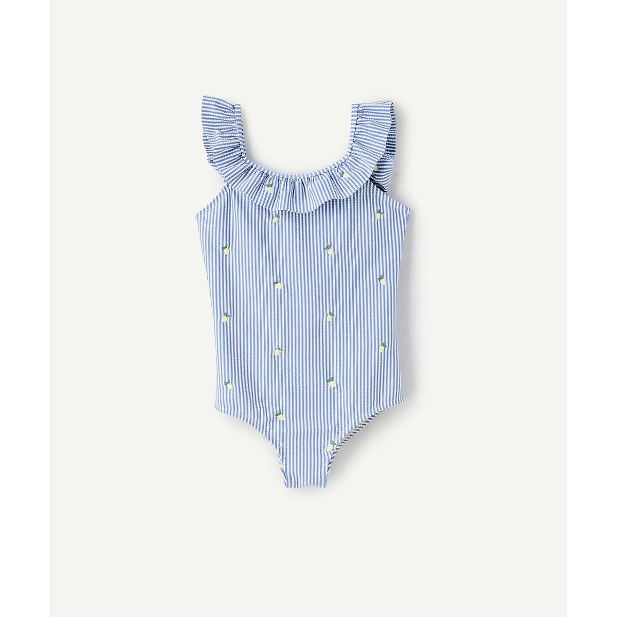 Tape A L'oeil Swimsuit Blue Striped/White 6Y (114Cm)
