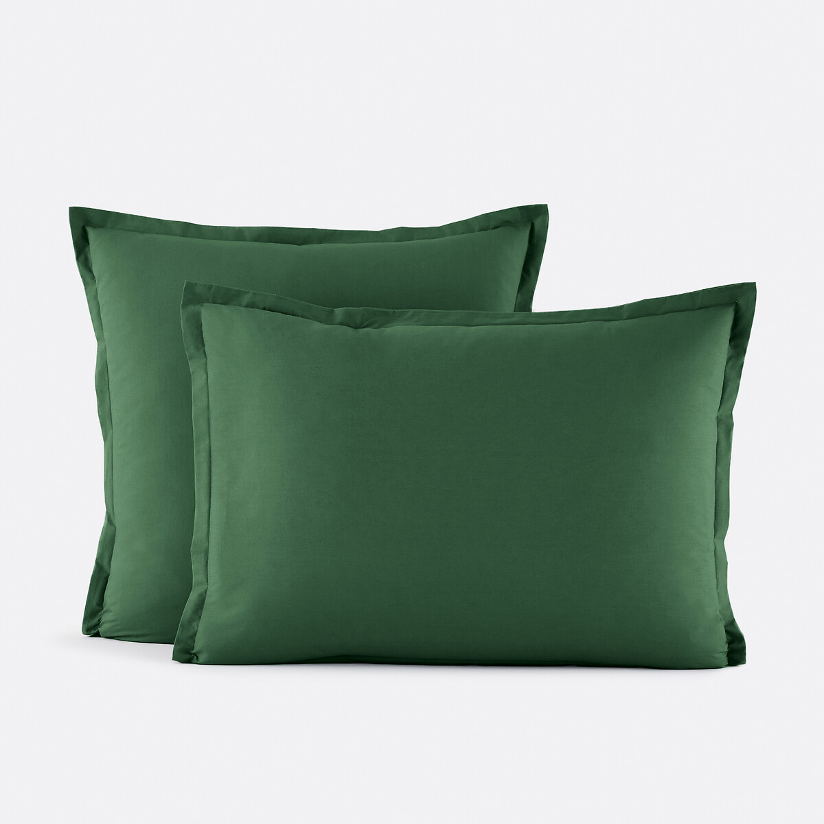 Funda de almohada de algodón percal, 200 hilos, Scenario. Talla 63 x 63 cm. Color