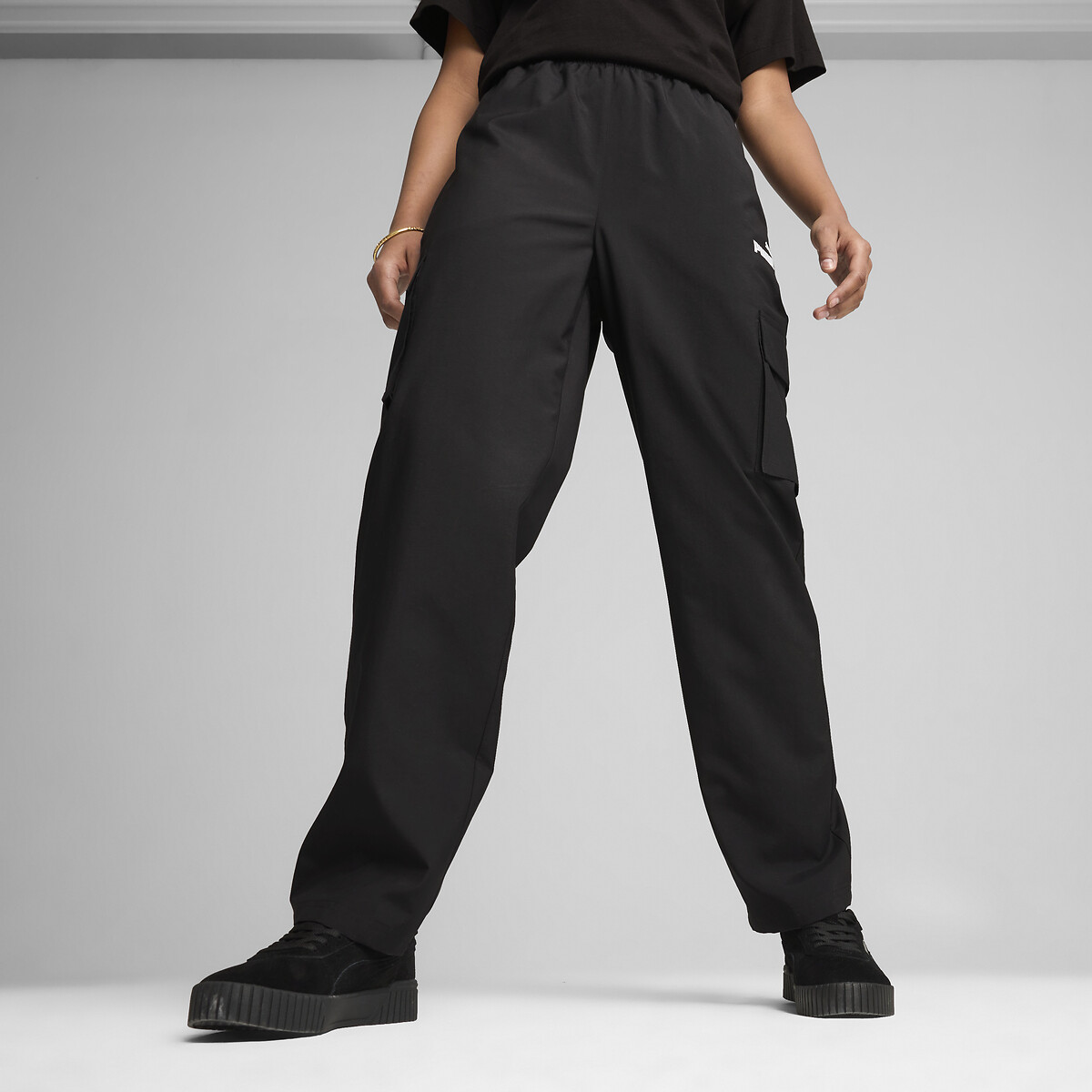 Puma Power Cargo Trousers Women's Black Extra Small