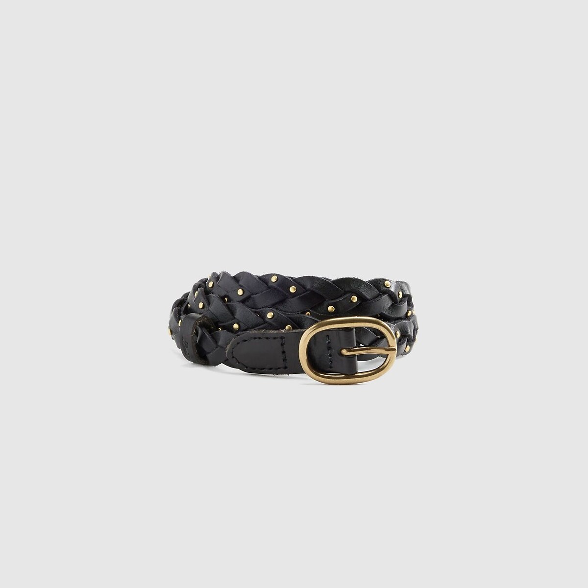 Levi's Taylor Leather Braided Belt Women's Brown Medium