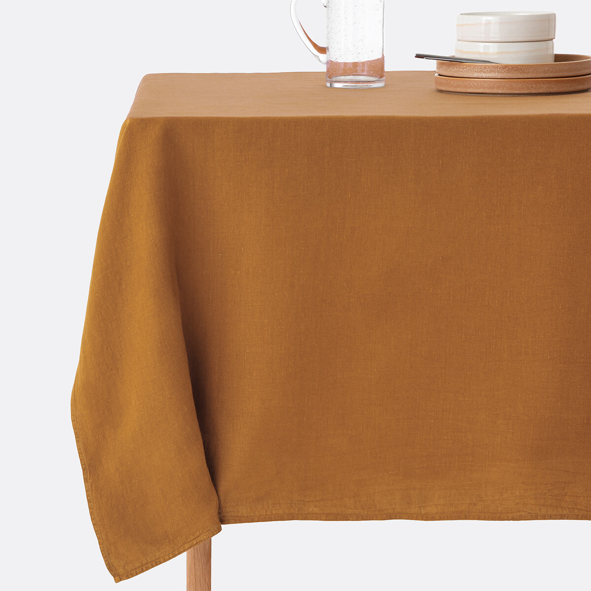 Mantel de lino lavado, Victorine. Talla 170 x 250 cm. Color