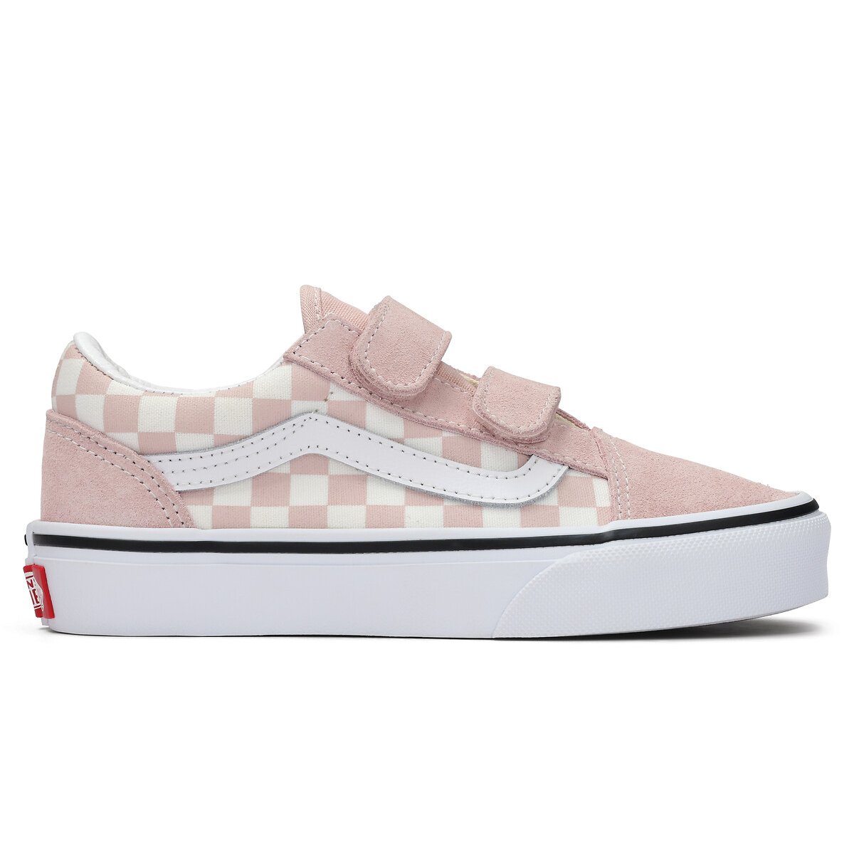 Vans Pale Pink Kids Old Skool Trainers Size 33 (1)