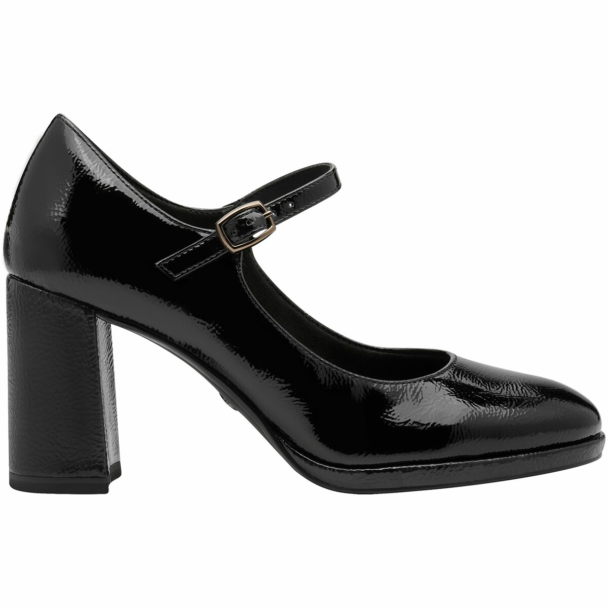 Tamaris Heeled Mary Janes Women's Black Size 39