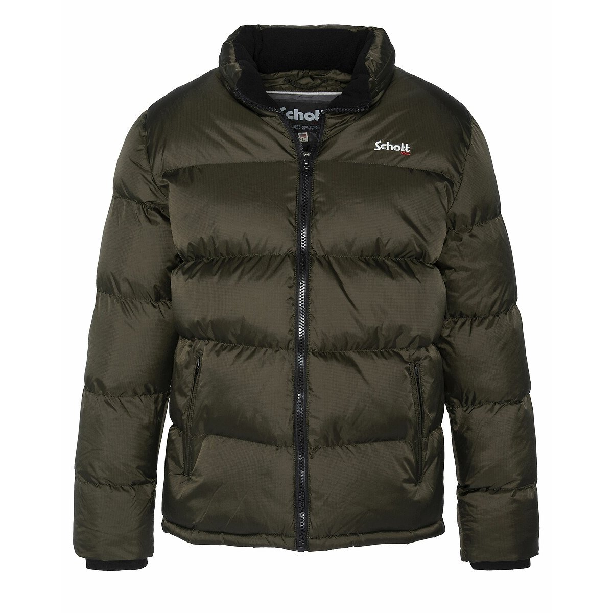 Schott Idahow Quilted Padded Jacket Women's Khaki Small