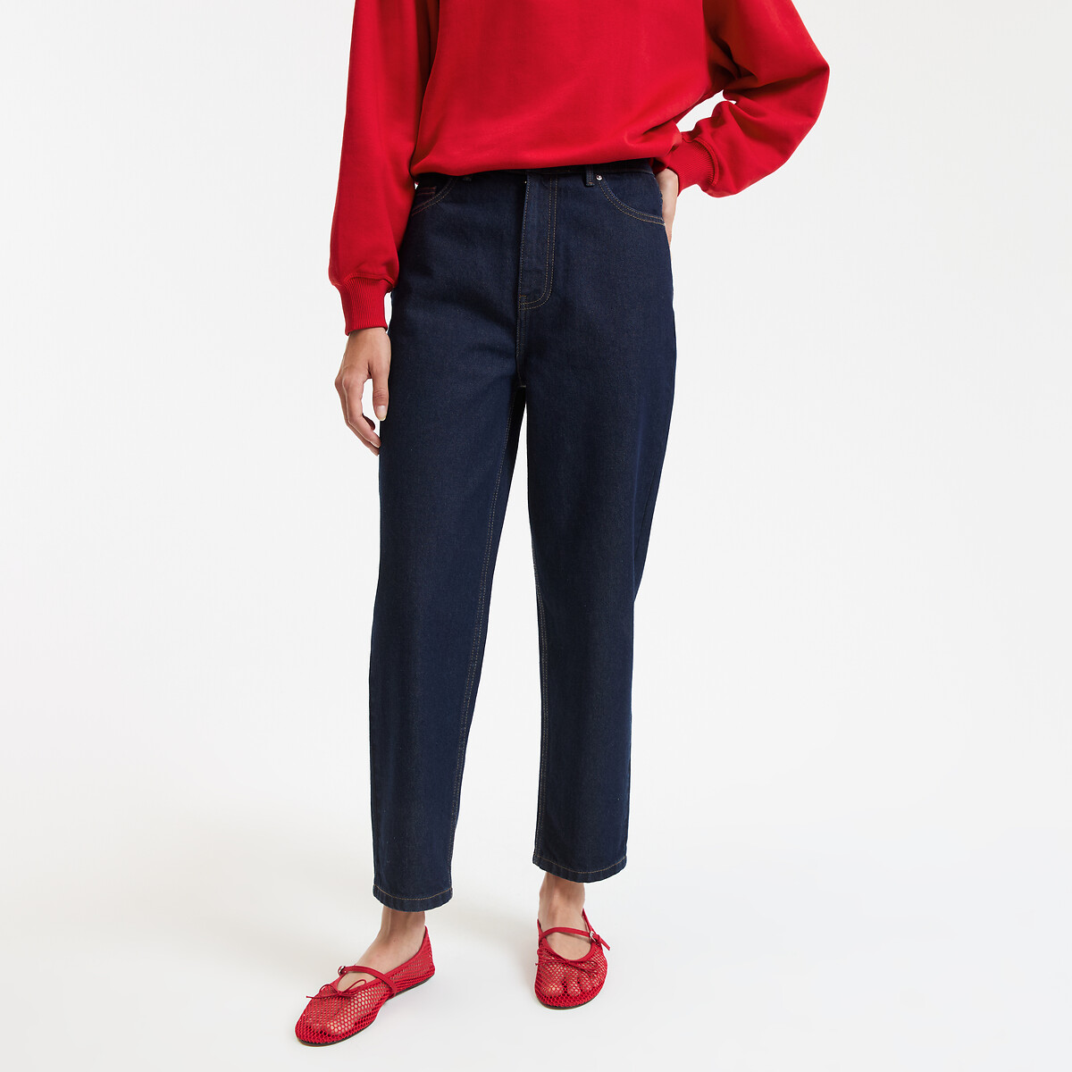 LA REDOUTE COLLECTIONS Mom jeans, bio katoen Signature PAULINE