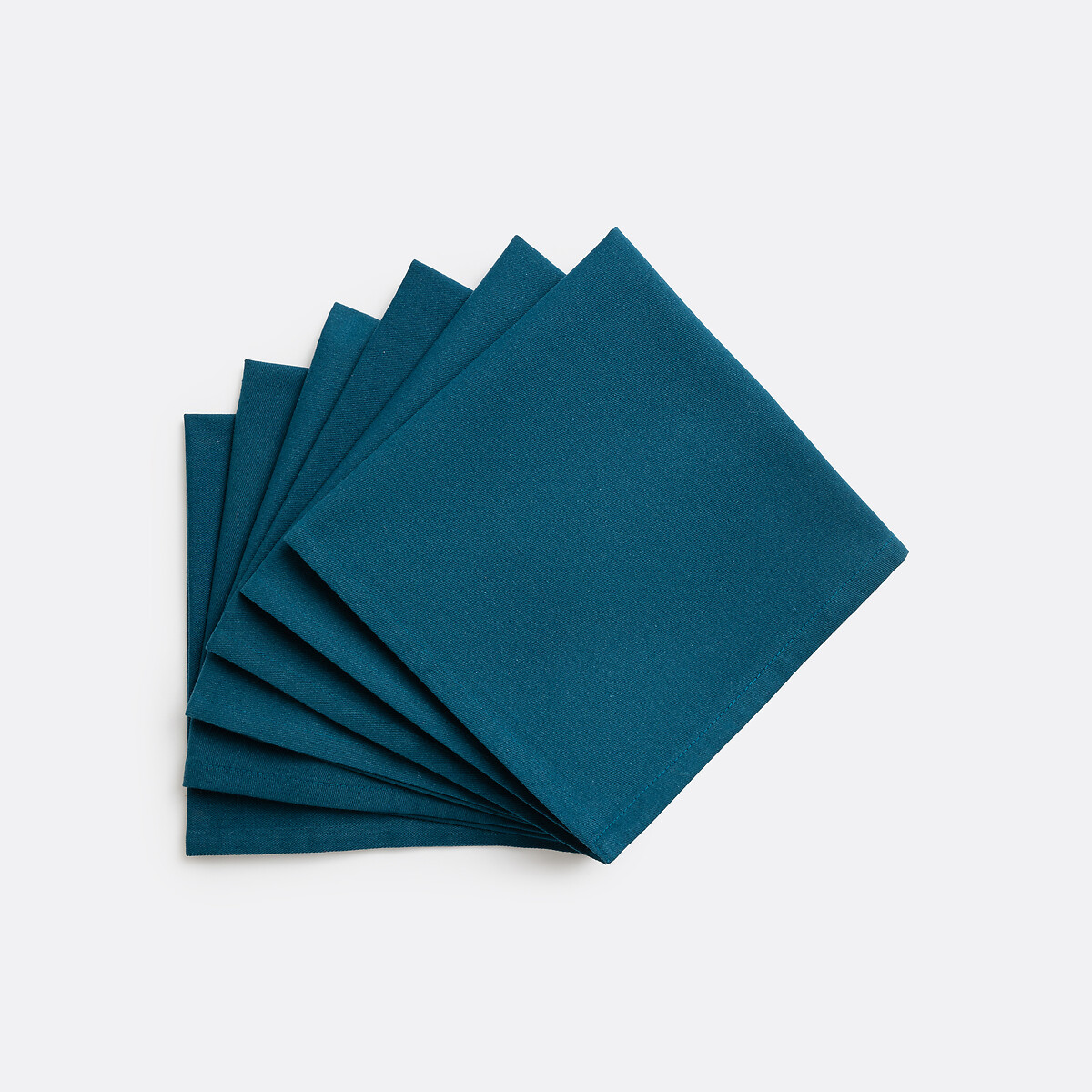 La Redoute Interieurs Scenario Stain-Resistant Napkins Unisex Prussian Blue Medium