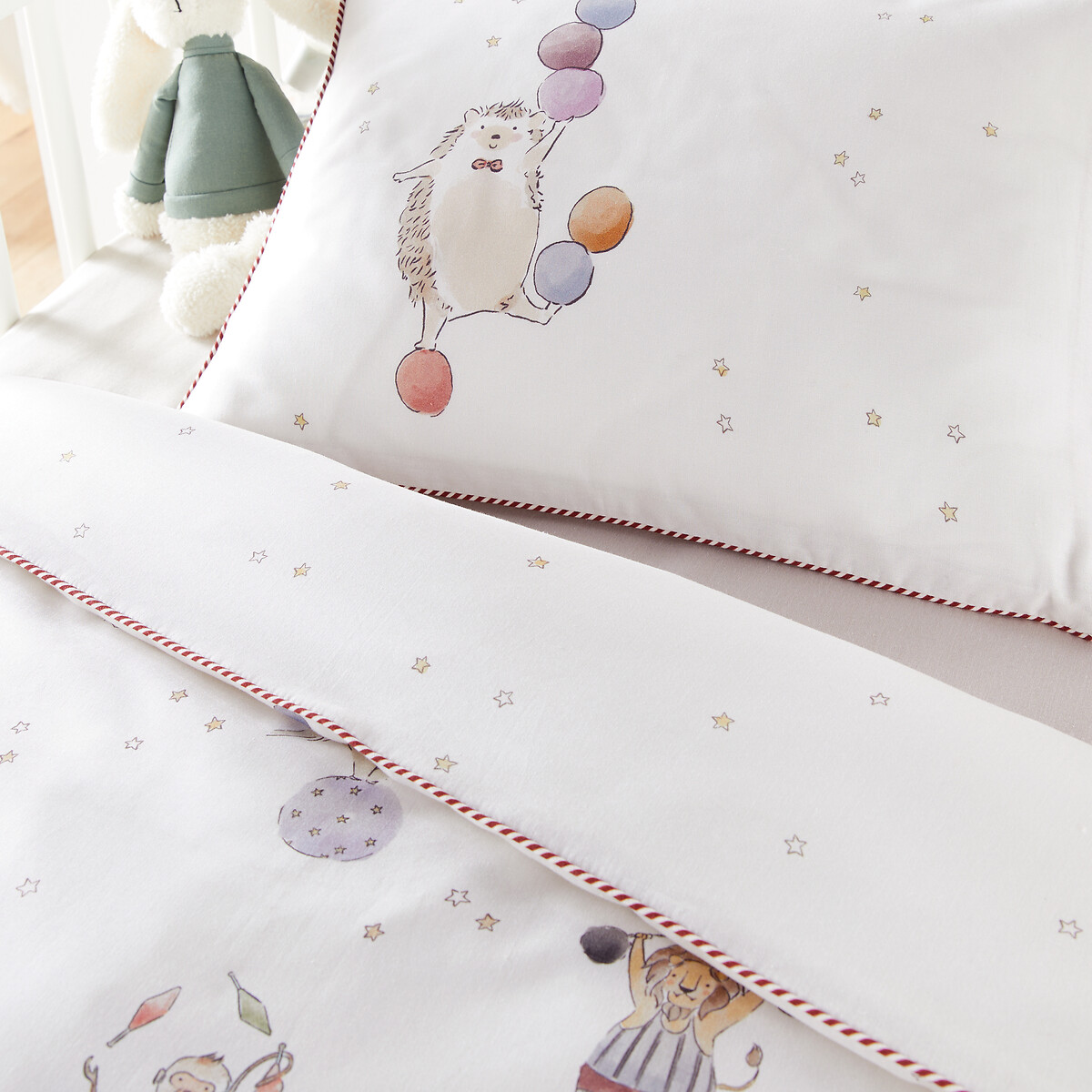 Housse De Couette Bébé 50% Coton Recyclé, Phineas — vue 3