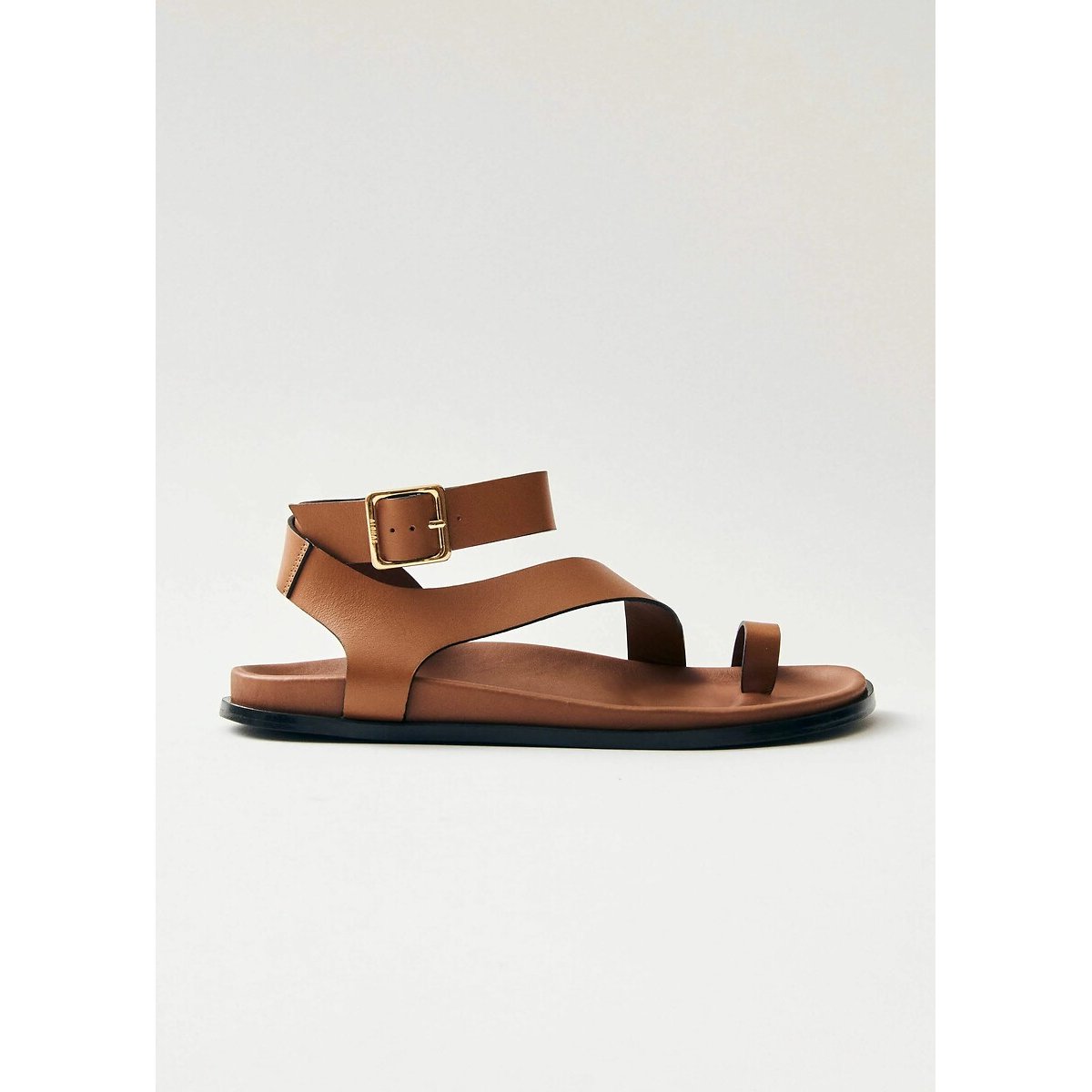 Sandales en cuir Myles, passe-doigt
