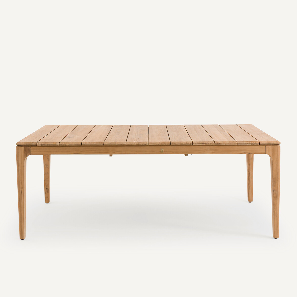 Am.pm Cordano Solid Teak Extendable Garden Table Unisex Sand 10 People