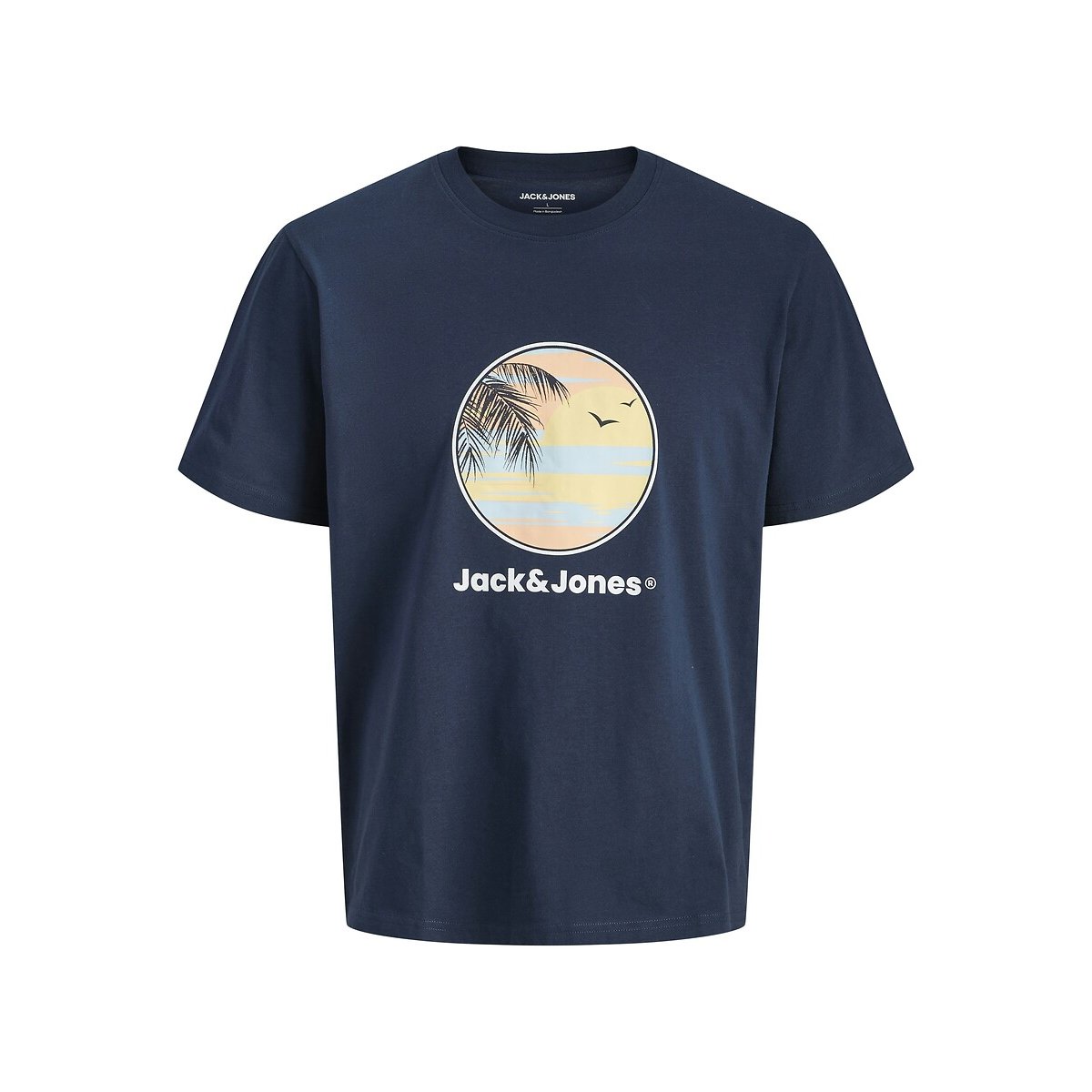 Jack & Jones Junior T-shirt Met Korte Mouwen En Print Vooraan
