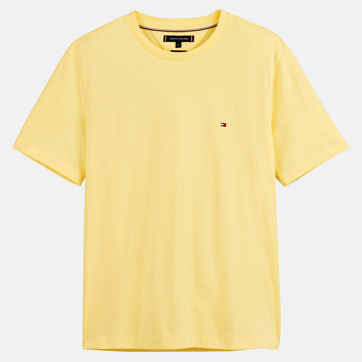 Tommy Hilfiger Men's Yellow Thick T-Shirt, Regular Fit Xxl