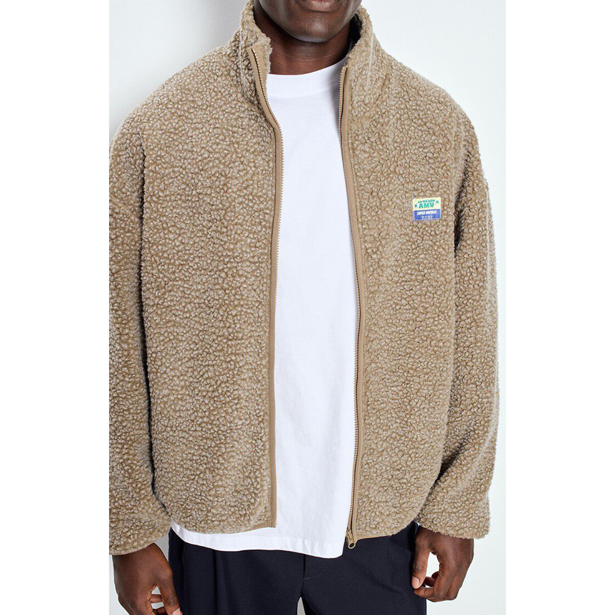 American Vintage Hoktown Long Sleeve Short Jacket Men's Nutmeg Brown Extra Large