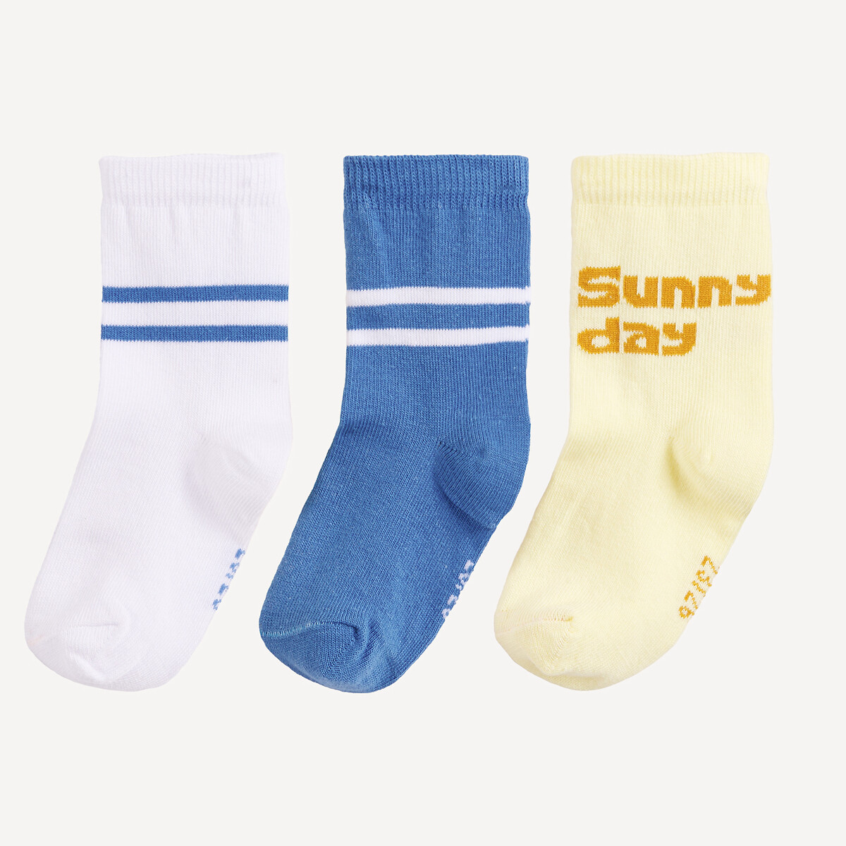 La Redoute Collections Pack Of 3 Pairs Of Socks Assorted Size 31