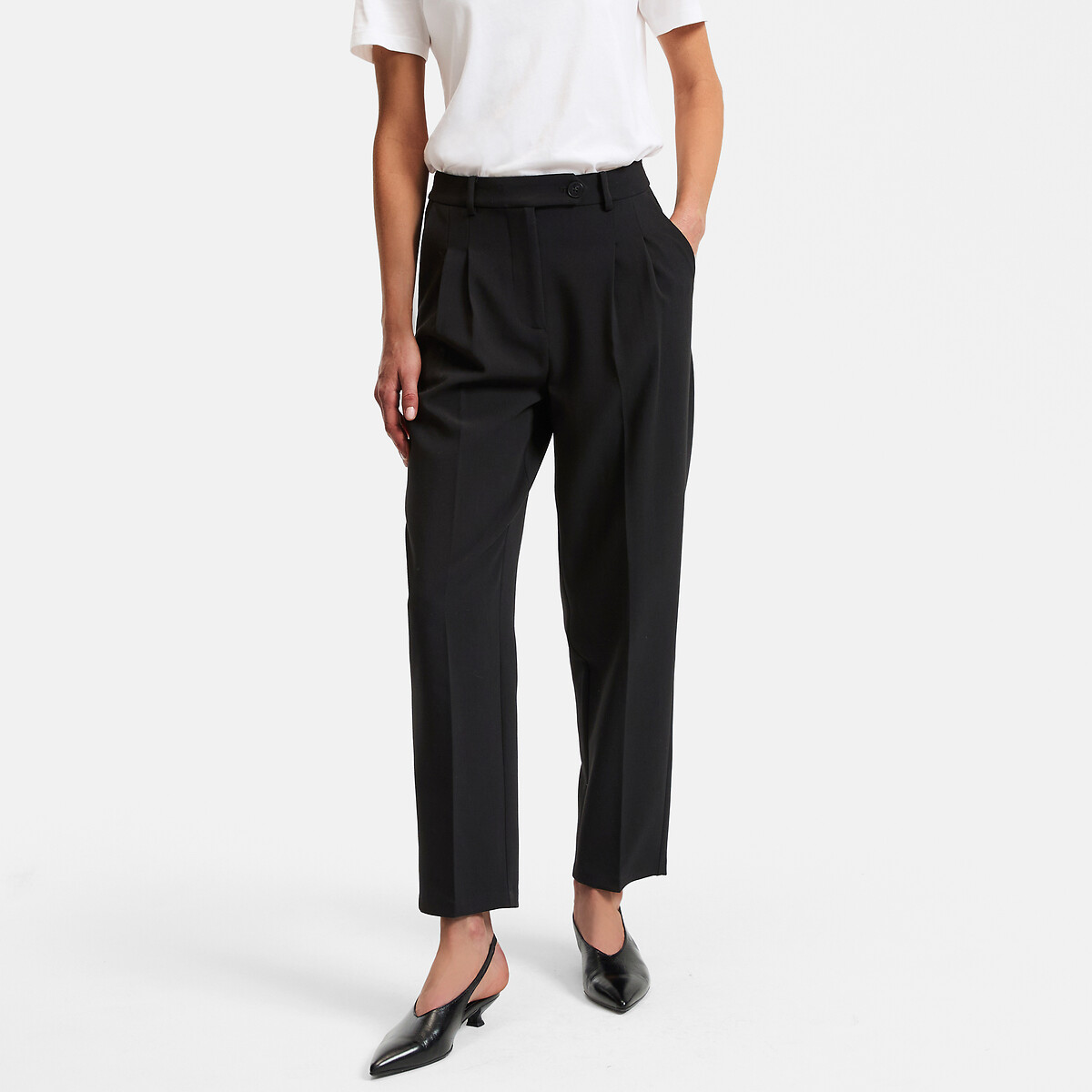 Pantalon 7/8 à pinces