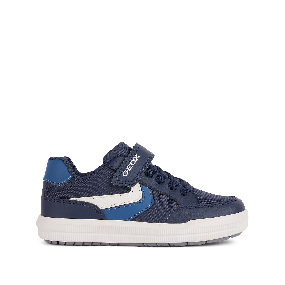 Geox Navy Blue Kids Arzach Breathable Trainers Size 38 (5)