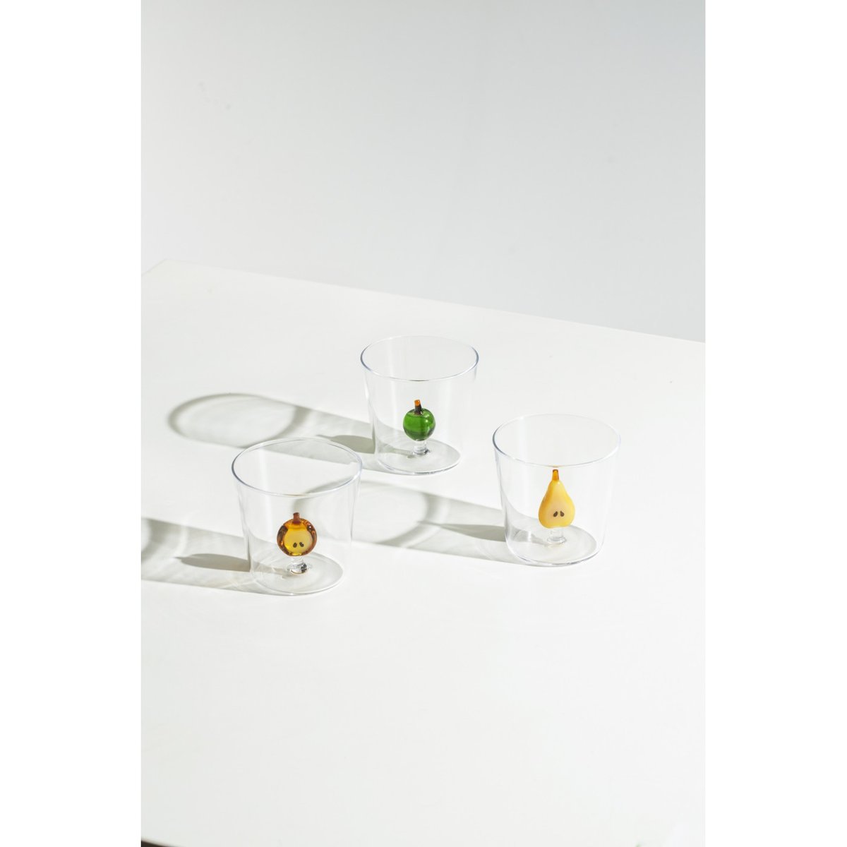 Verre Pomme 2 Fruits and Flowers transparent, ICHENDORF