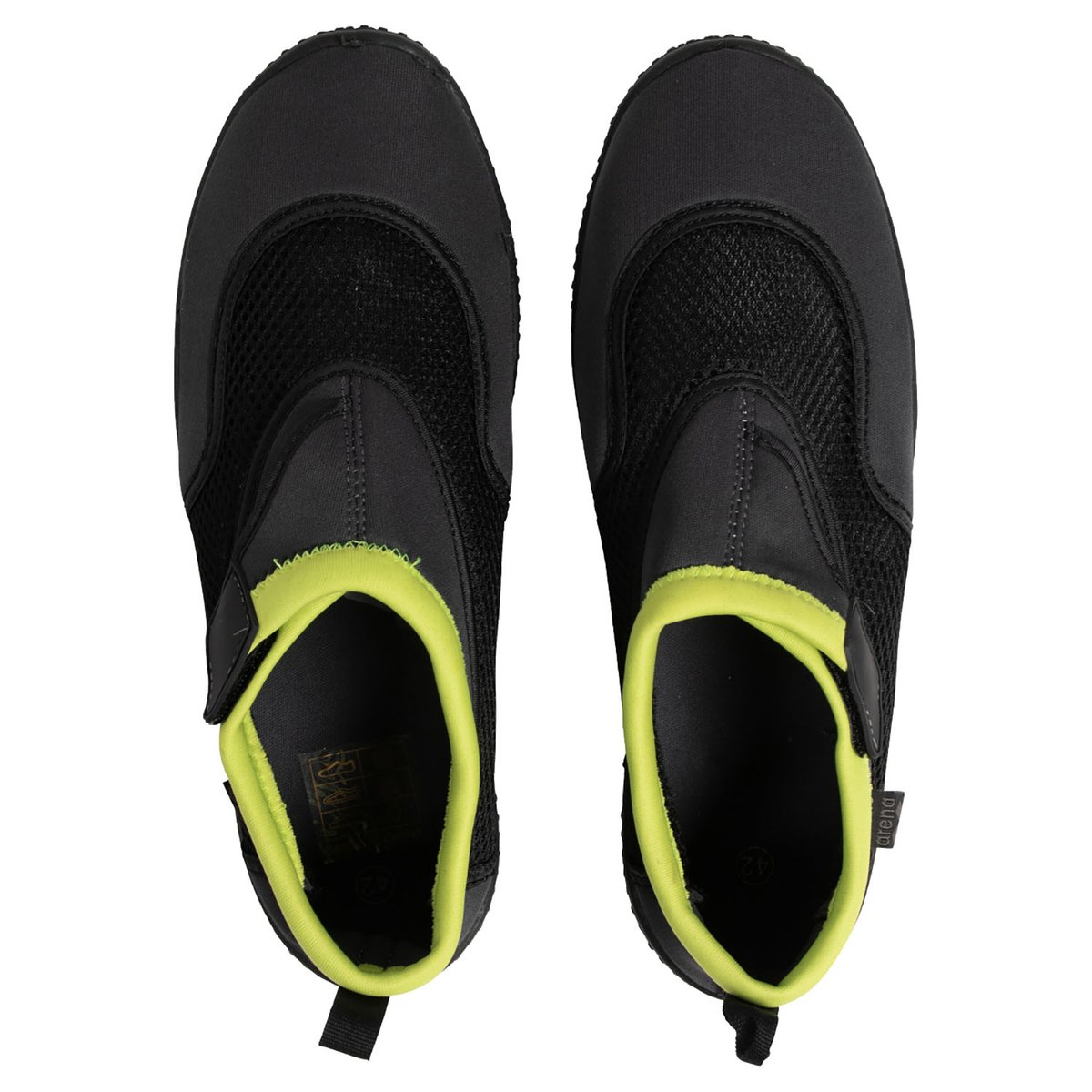 Chaussures pour l’eau dark_grey-lime, ARENA