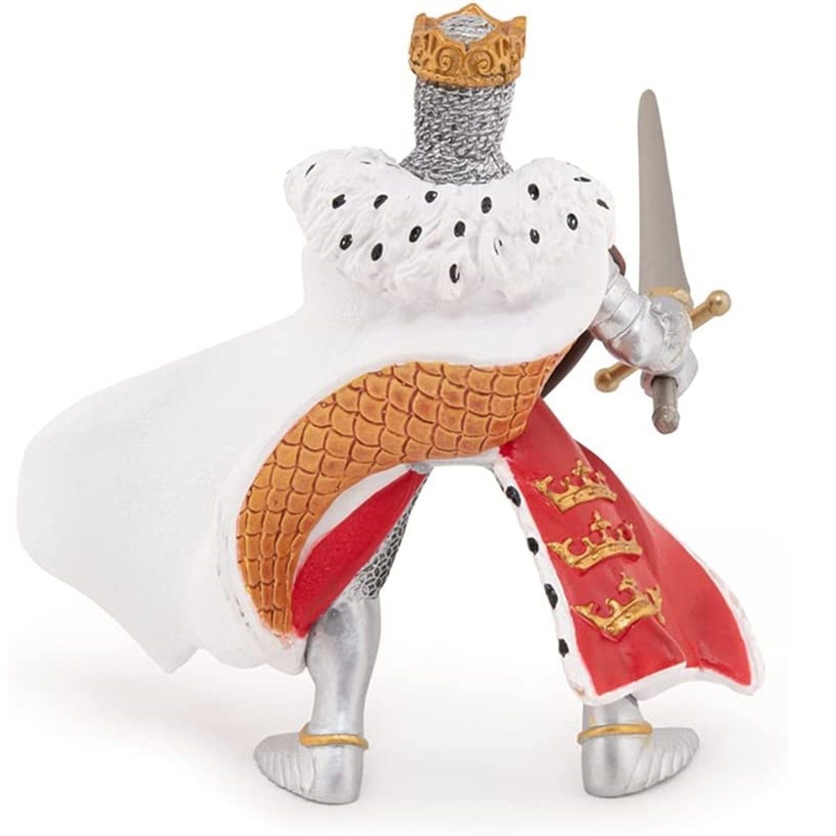 Figurine Roi Arthur rouge, PAPO
