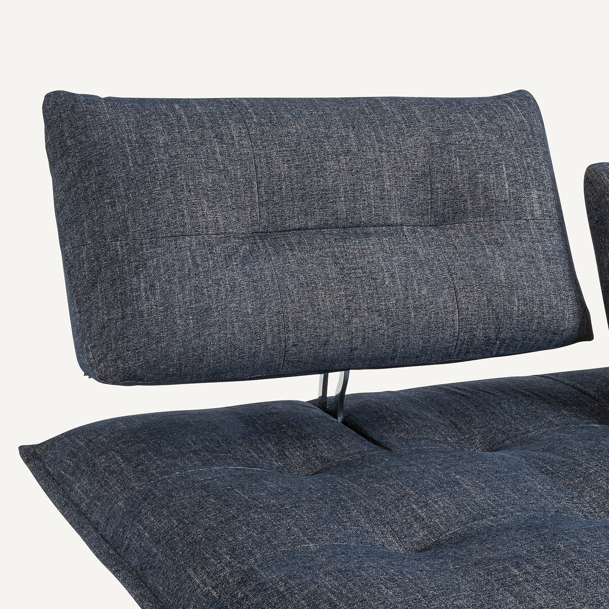 Banquette modulable, Toile chinée, Kaori bleu encre, AM.PM