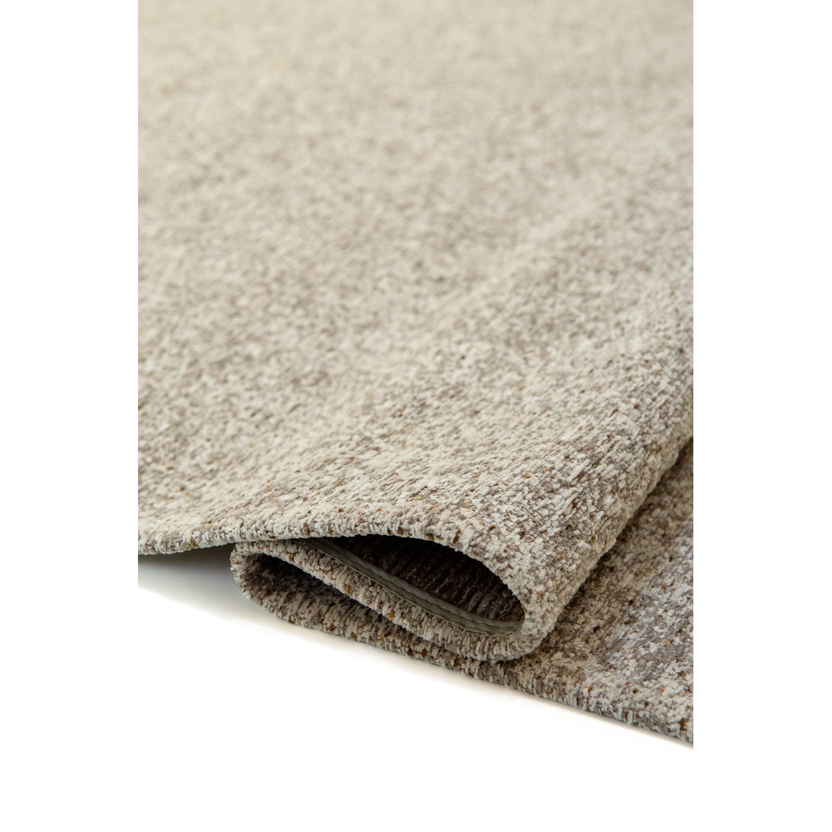 Tapis intérieur/extérieur moderne tissé plat SMOG gris, NOVATREND