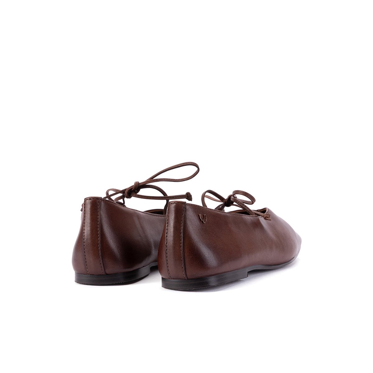 Ballerines cuir Grenelle cafe, MARTINELLI