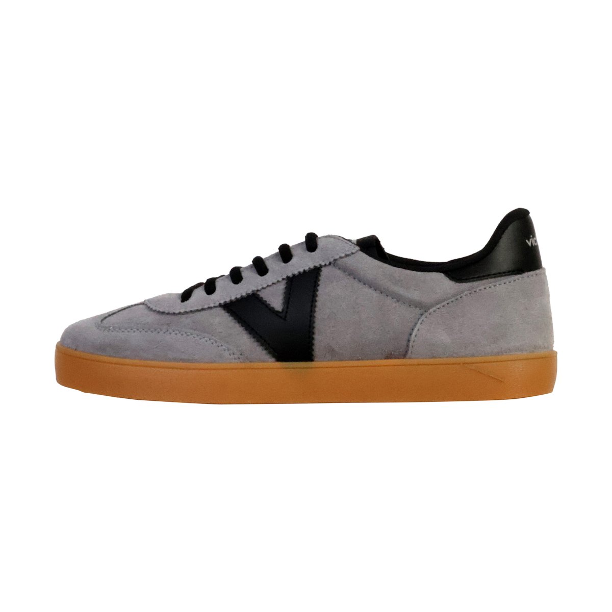 Basket Cuir Berlin Ciclista Serraje gris, VICTORIA
