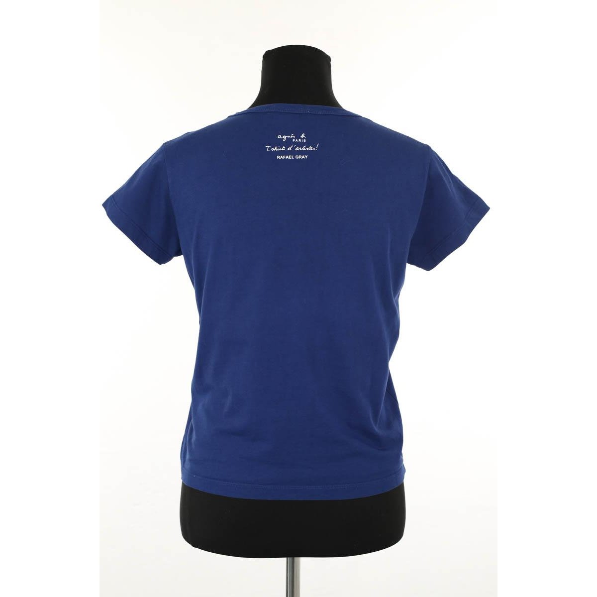 T-shirt - Très Bon État bleu, AGNES B