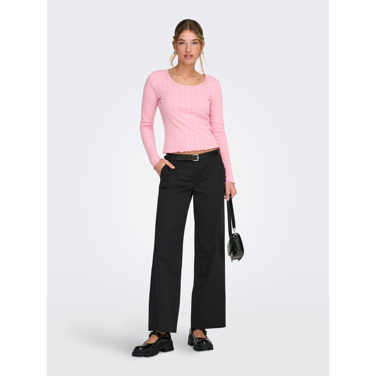Pantalon Chino noire - black, ONLY