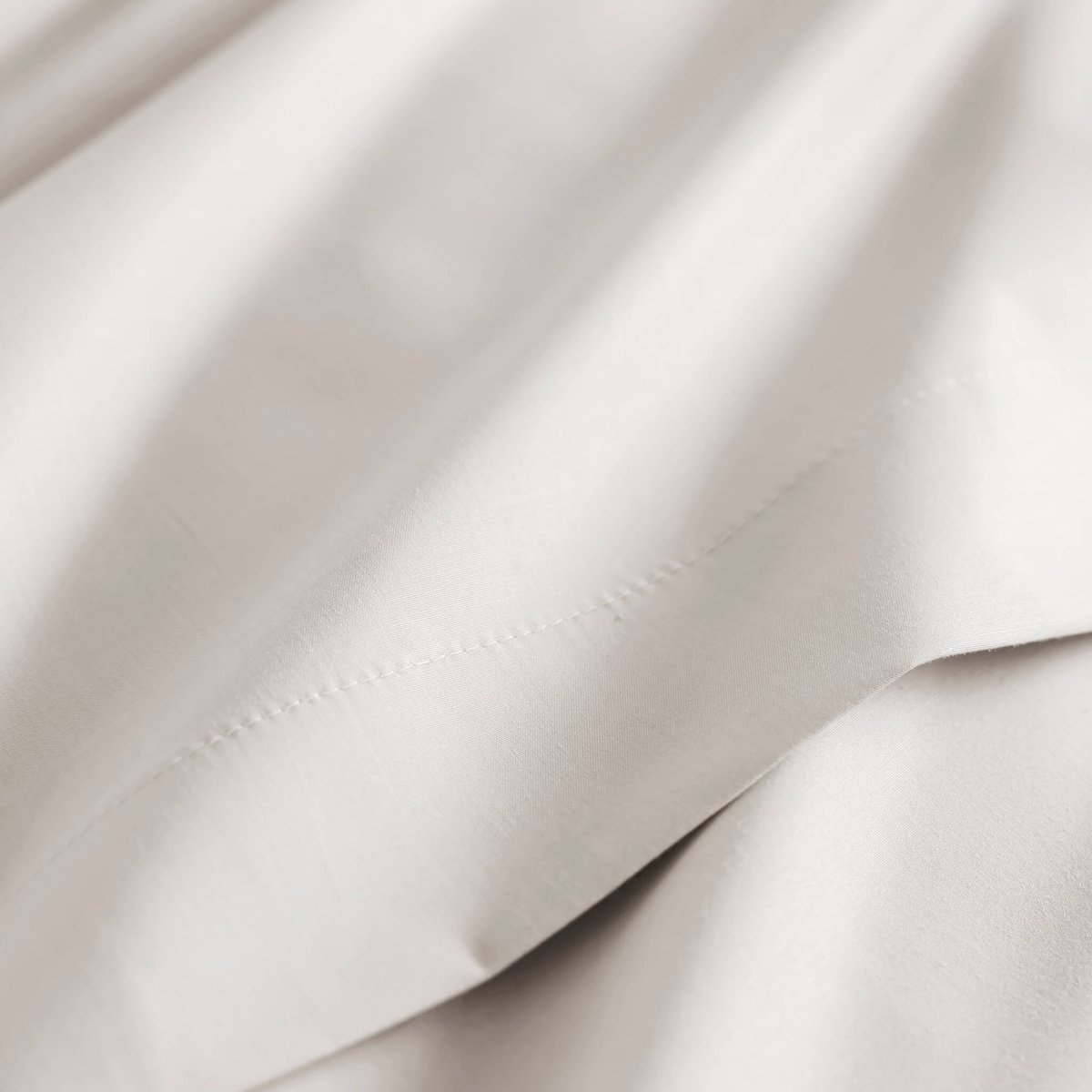 Housse de couette coton percale - MORPHEE ecru, SOMEO