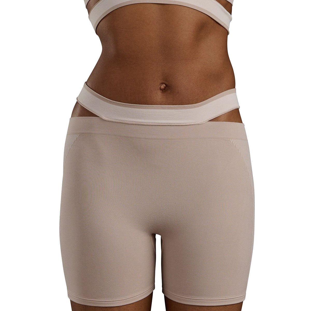 Shorty sport contour seamless blanc, adidas Performance