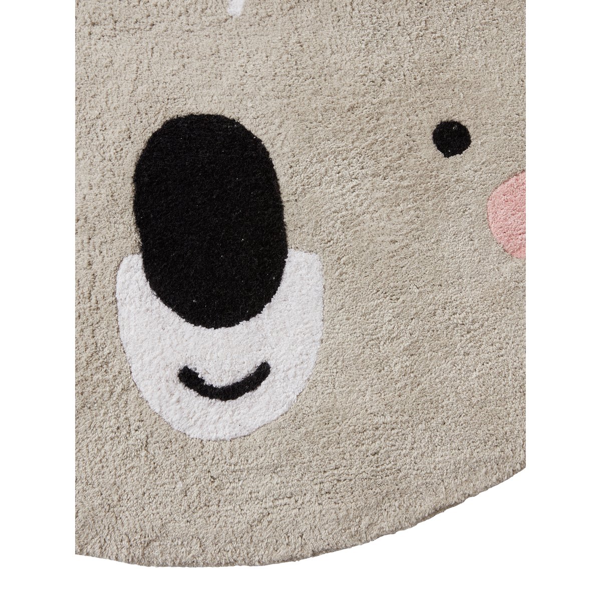 Tapis Koala MINI ZOO gris, VERTBAUDET