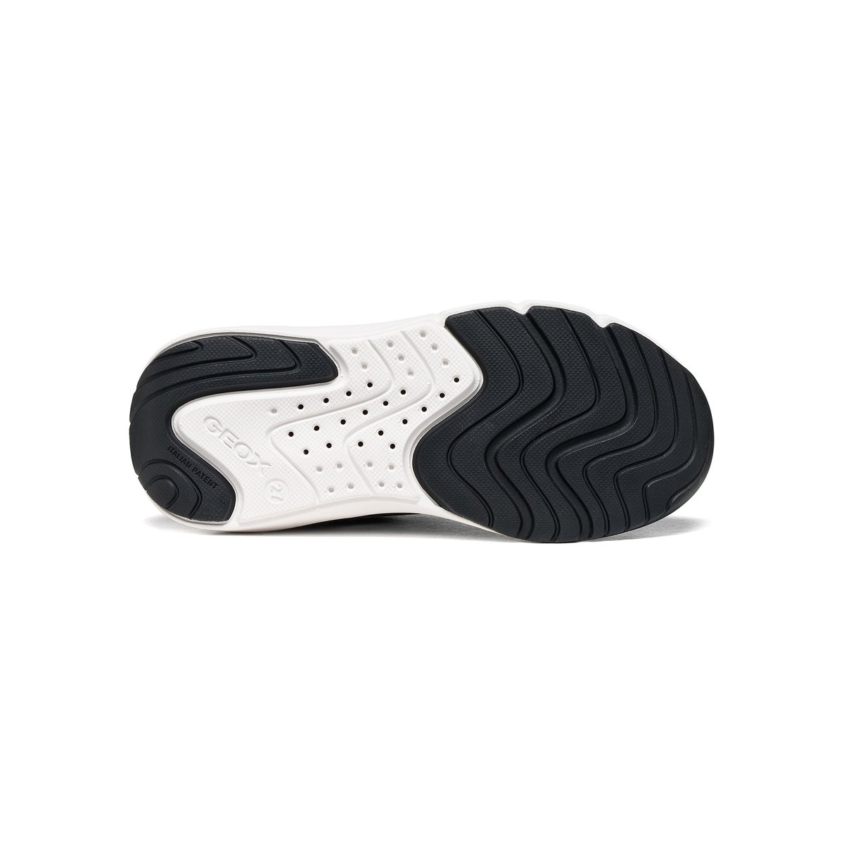 Baskets J PRO-RAN noir/bleu ciel, GEOX
