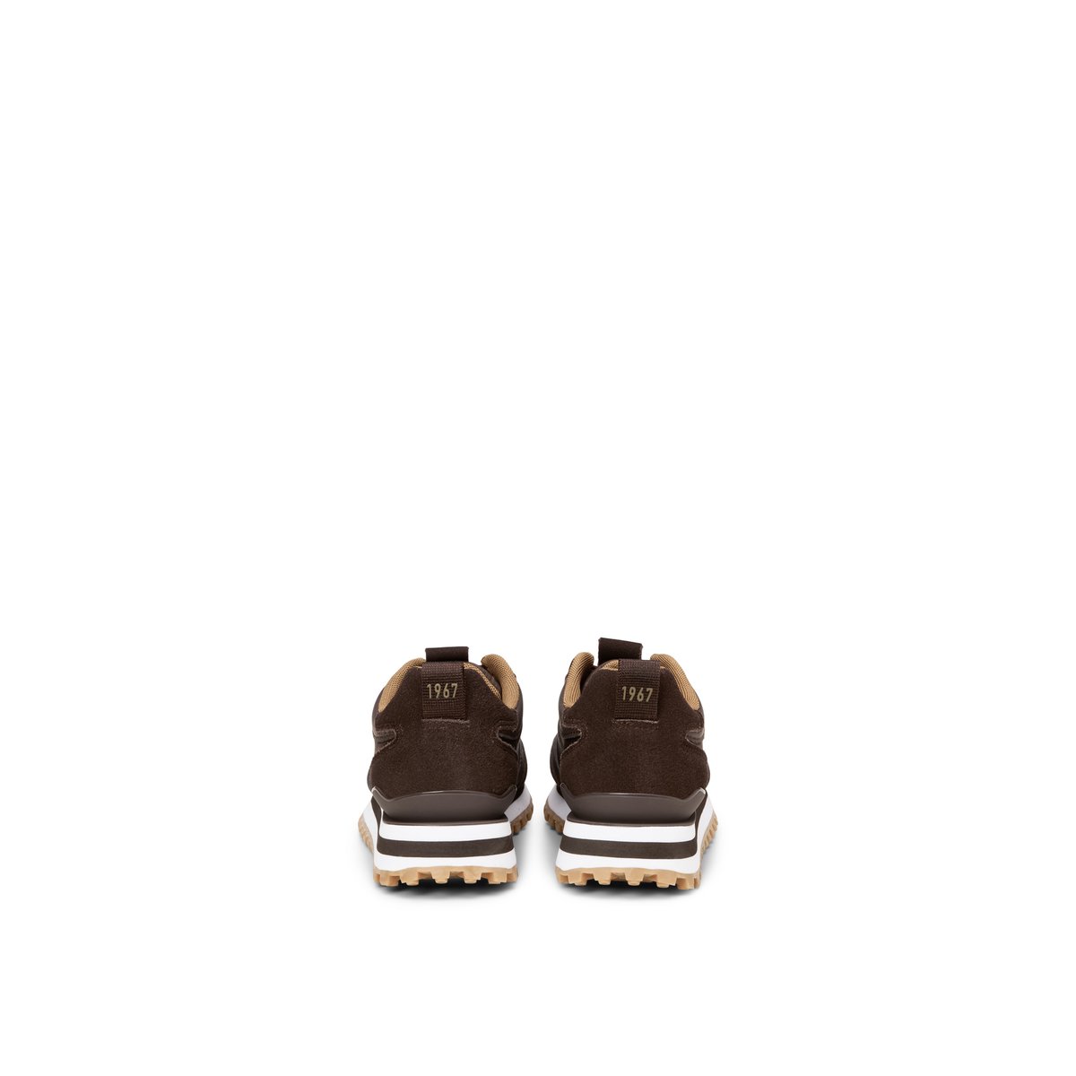 Baskets slip-on modèle Bjorna en cuir velours et néoprène beige, MARC O'POLO