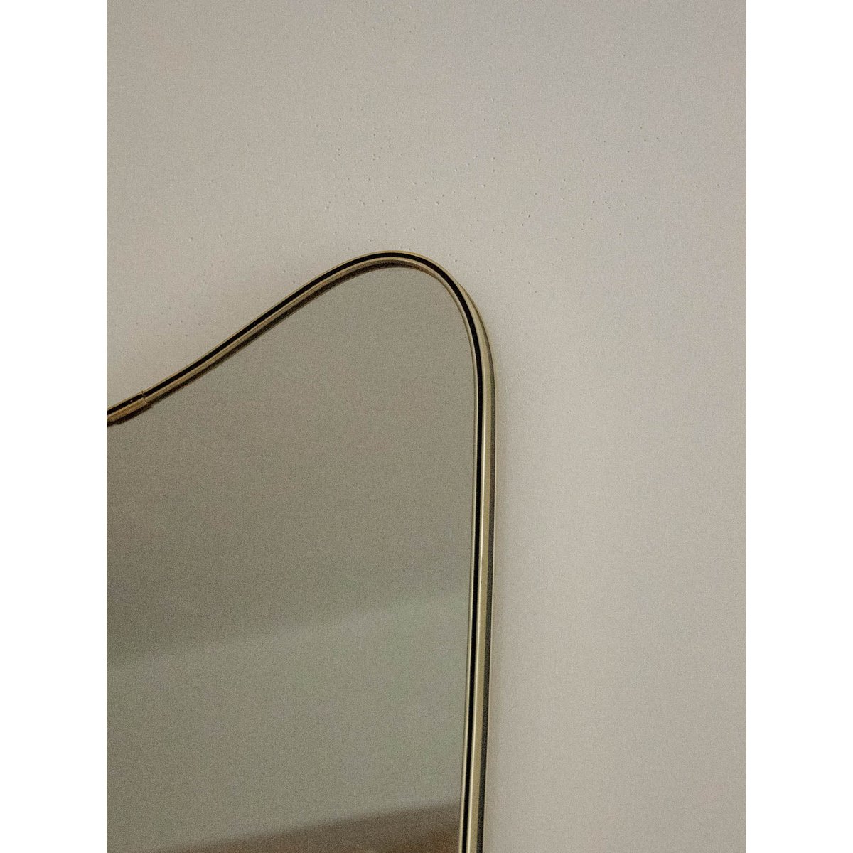 Miroir asymétrique Igor N°1018 - Bon état doré, DEBONGOUT