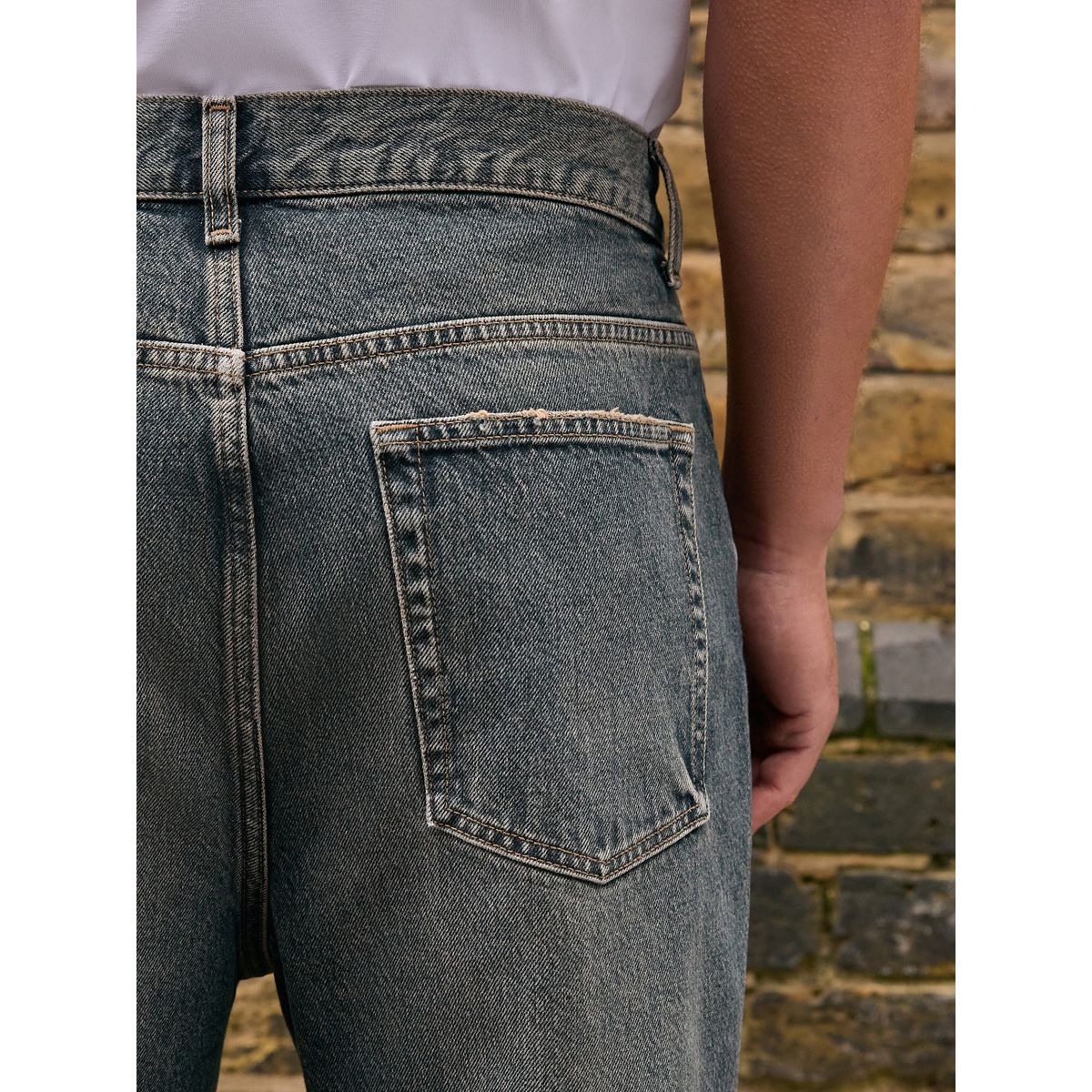 Jean sac gris, NEXT