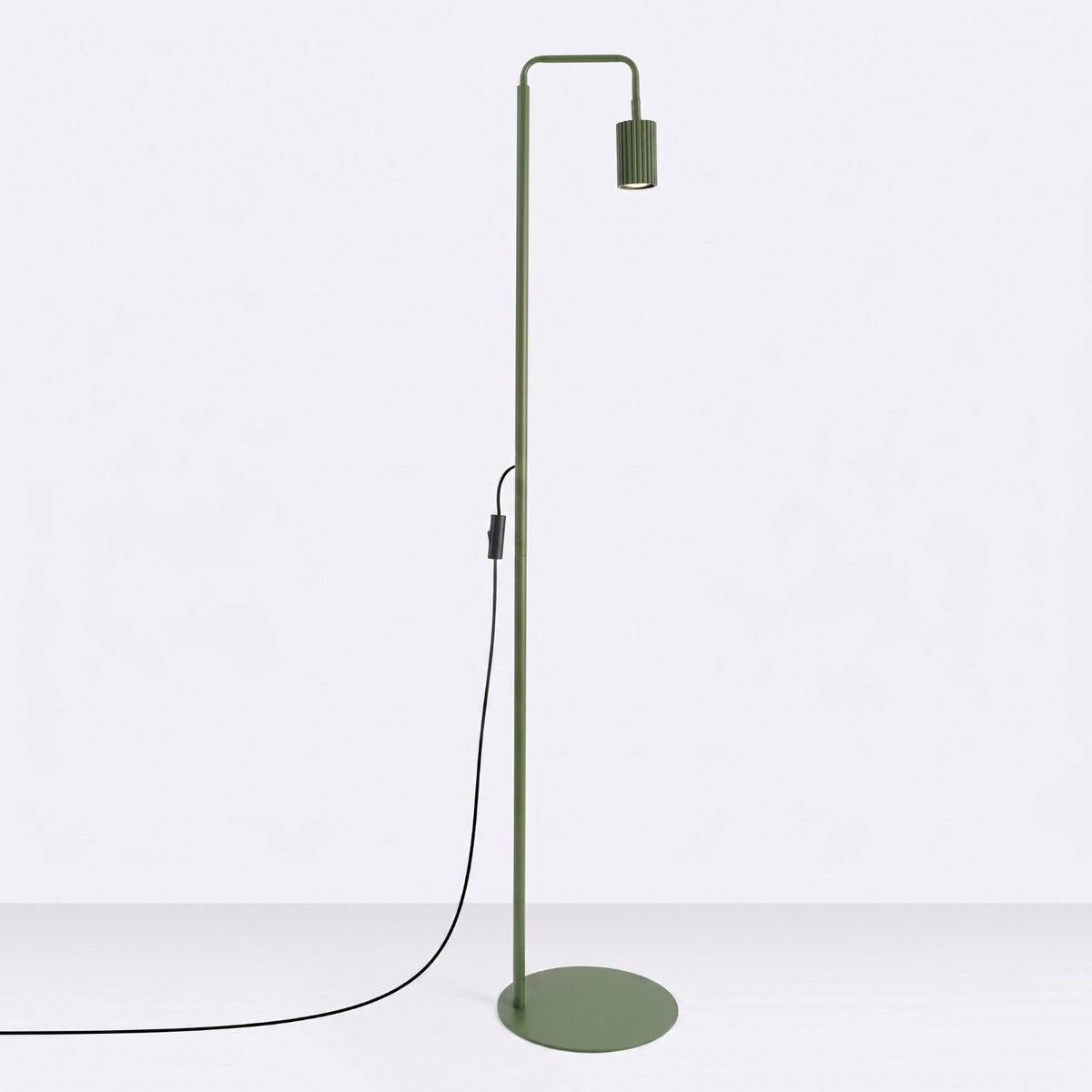 Lampadaire Aluminium Vert Olive GU10 1 KARBON vert olive, EDEN