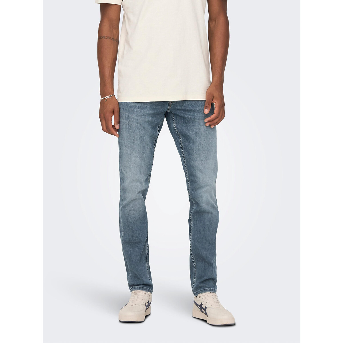 Jean slim stretch Loom bleu, ONLY & SONS