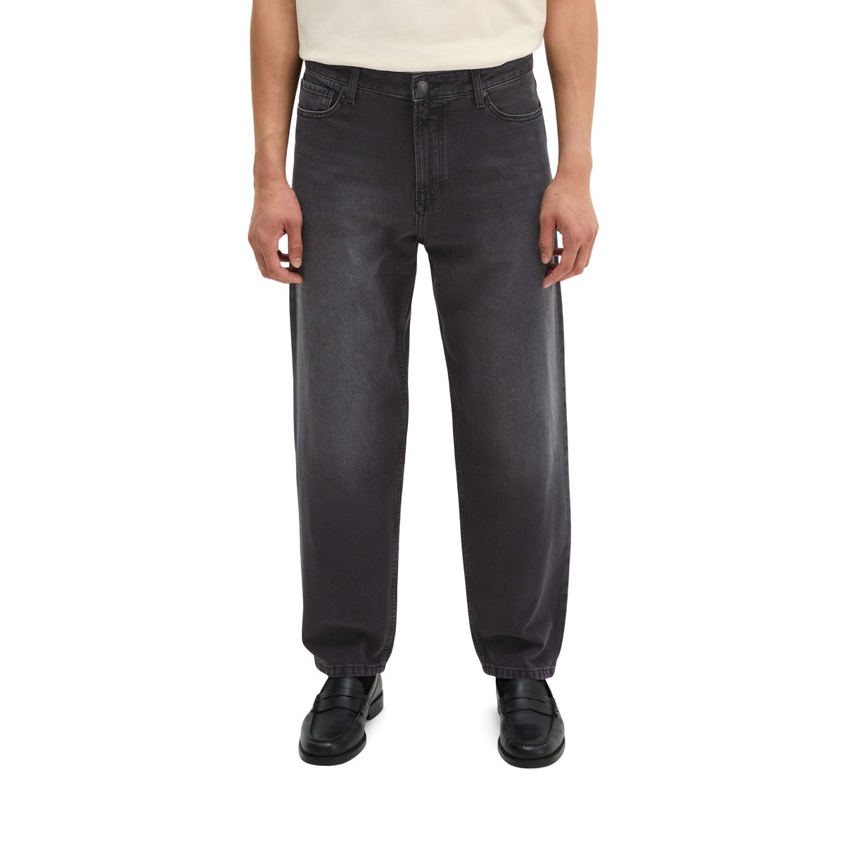 Jeans modèle Tammo relaxed en coton biologique certifié gris, MARC O'POLO