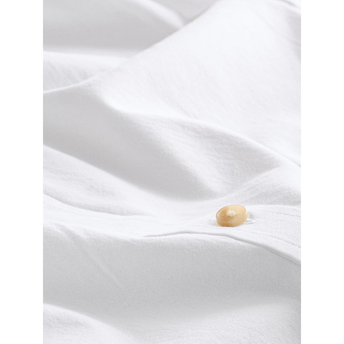 Chemise boyfriend en coton brossé blanc, NEXT